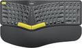 Nulea Wireless Ergonomic Keyboard, Split Keyboard with Wrist Rest, USB-C Charging, 7-Color Backlight, Natural Typing, Bluetooth and USB Connectivity, Compatible with Windows/Mac | Bluetooth 2.4G Keyboard with USB-C Charging, 3 Device Switching, Adjusta... by Nulea