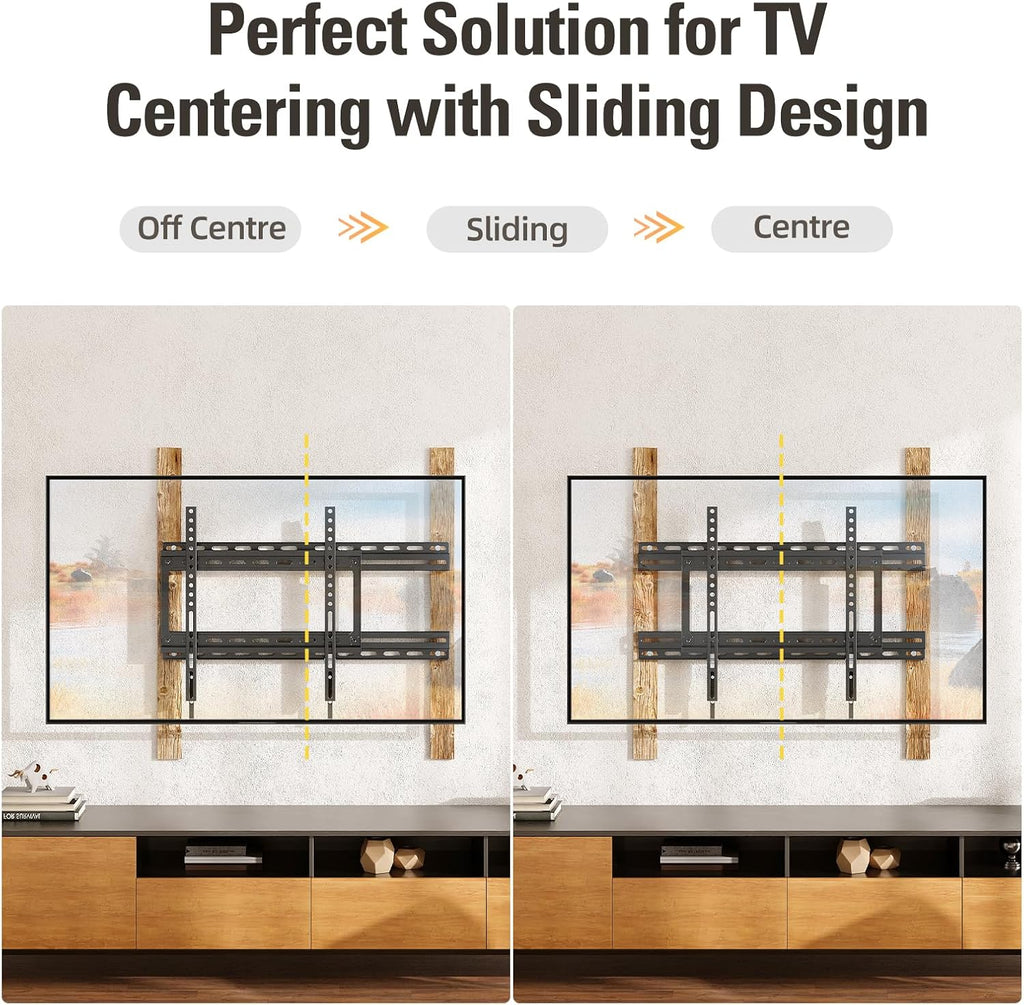 Mounting Dream Universal TV Wall Mount Extension Bracket for Televison Wall Plate, Fitting 16'' - 24'' Wood Studs and Easy Centering in Position, Max Loading Capacity of 154 LBS MD5232 - Image 4