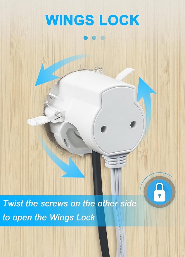 in Wall Cable Management Kit with Hole Saw Drill Attachment - Includes Power & Low Voltage Cord Management - Hide TV Wires for Wall-Mounted TVs, White - Image 6