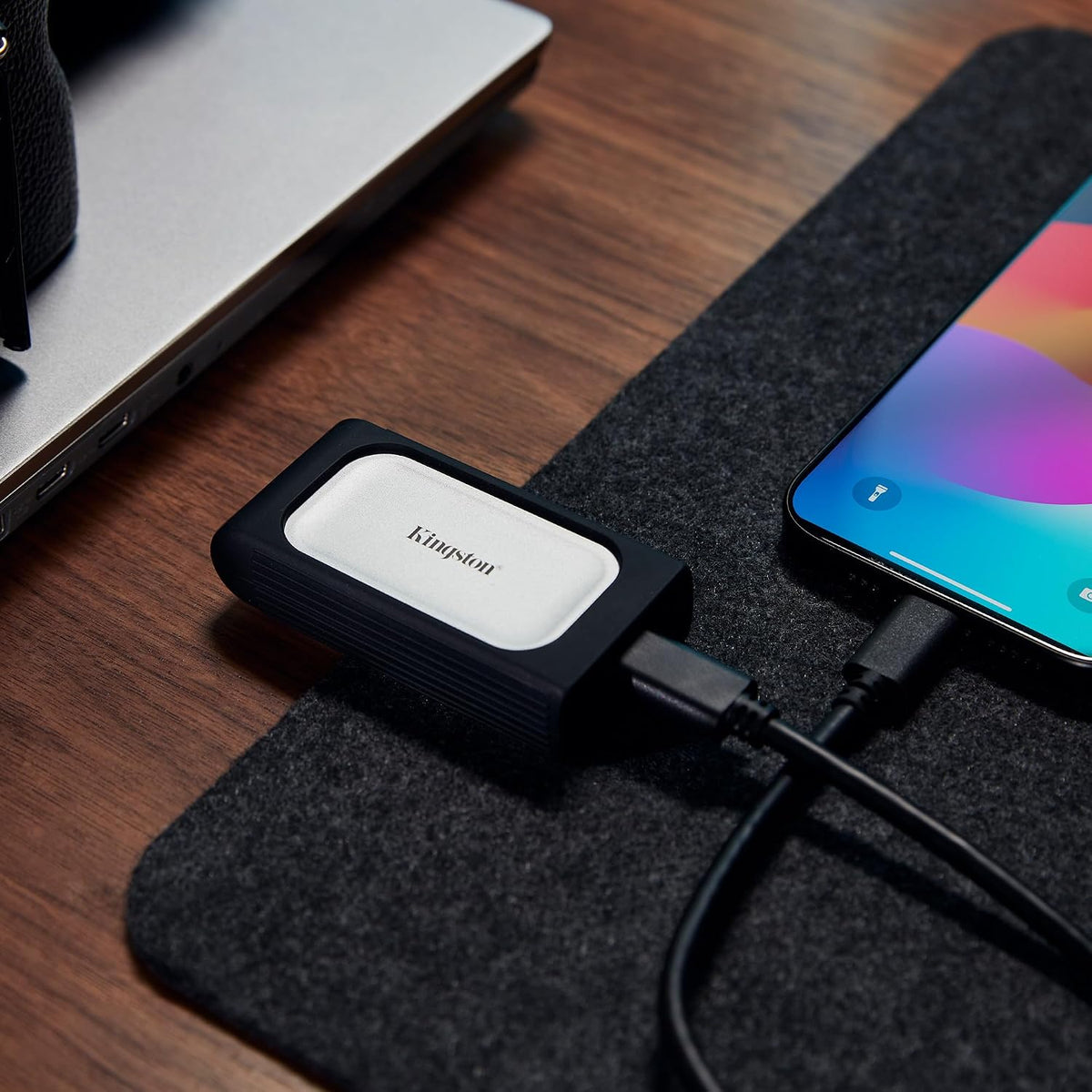 Kingston XS2000 2TB High Performance Portable SSD with USB-C | Pocket-sized | USB 3.2 Gen 2x2 | External Solid State Drive | Up to 2000MB/s | SXS2000/2000G - Image 5