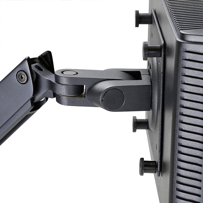 Ergotron – MXV Single Monitor Arm, VESA Desk Mount – for Monitors Up to 34 Inches, 7 to 20 lbs – Matte Black - Image 9