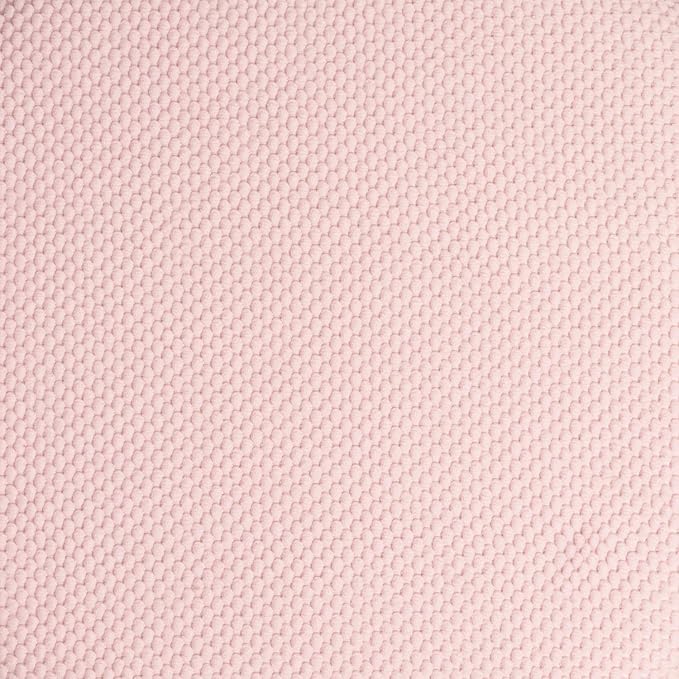 Sweet Home Collection Chair Cushion Memory Foam Pads Honeycomb Pattern Slip Non Skid Rubber Back Rounded Square 16" x 16" Seat Cover, 2 Pack, Pink - Image 2