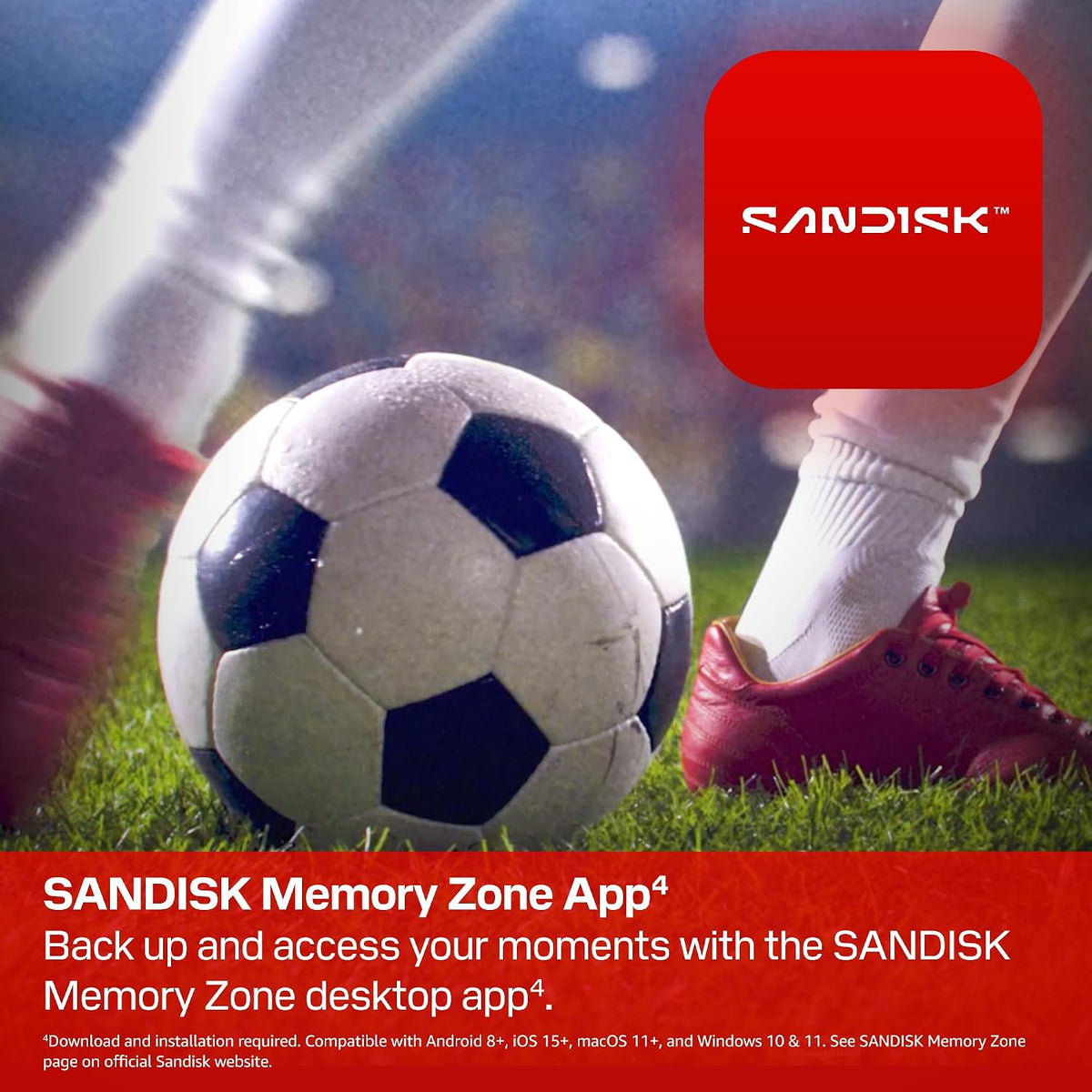 Sandisk 1TB Portable SSD, FIFA World Cup 2026 Edition - Black - Image 8