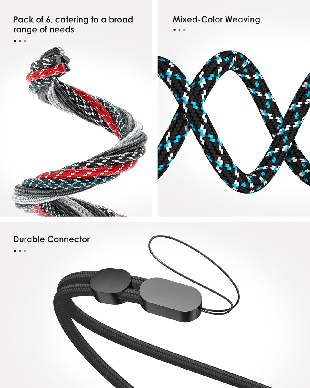 6 Pack Cell Phone Camera Wrist Straps, Wrist Lanyards - Image 4
