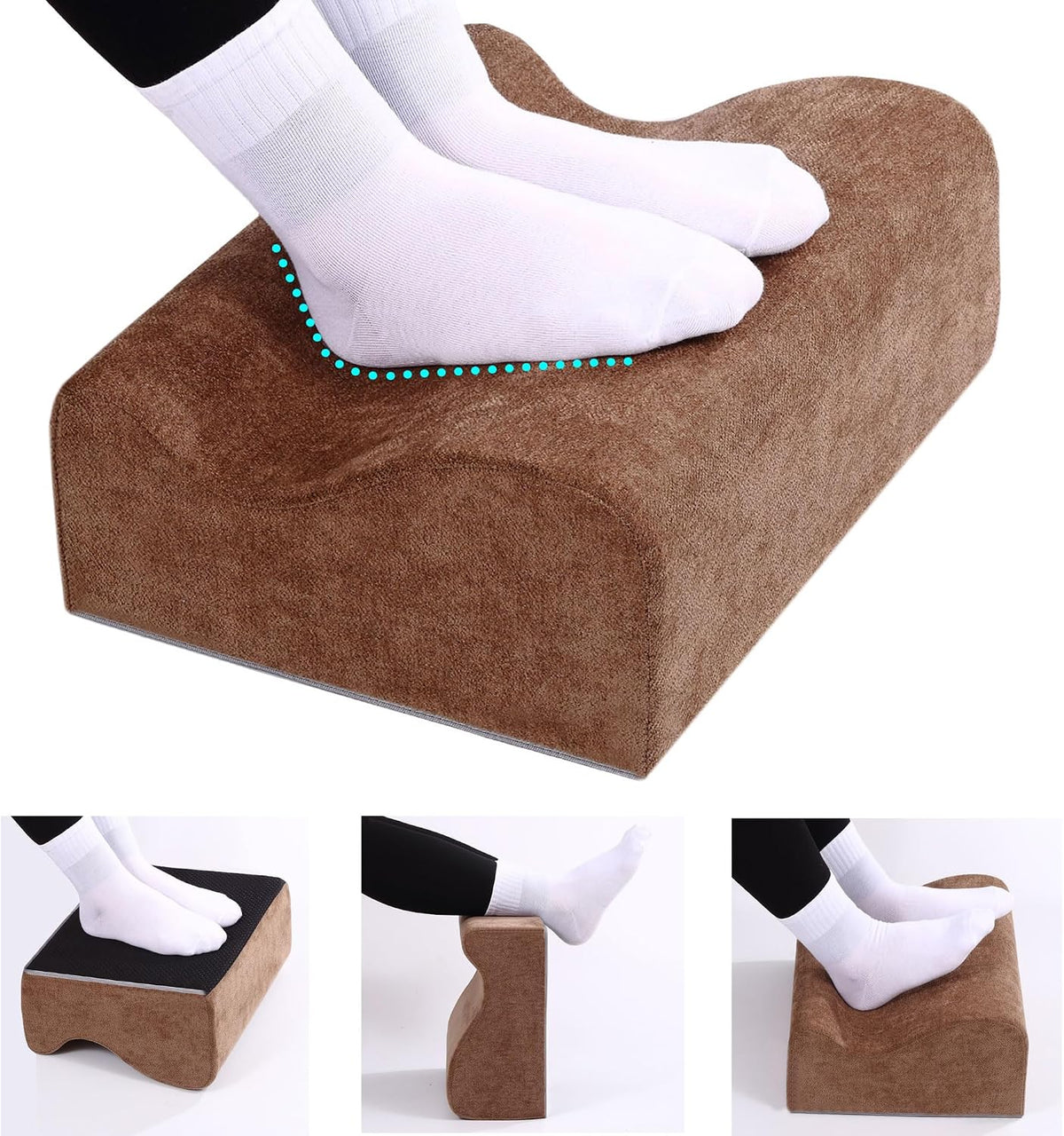 Work Foot Rest Under Desk,Comfort Foot Rest for Couch by COMFelicify