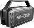 W-KING Loud Bluetooth Speaker, 100W Max IPX6 Portable Waterproof Outdoor Speakers Bluetooth Wireless 108dB Large Rugged Floating Boombox, 60W Deep Bass Subwoofer/40H/TF/AUX/Custom EQ for Party Camping by W-KING