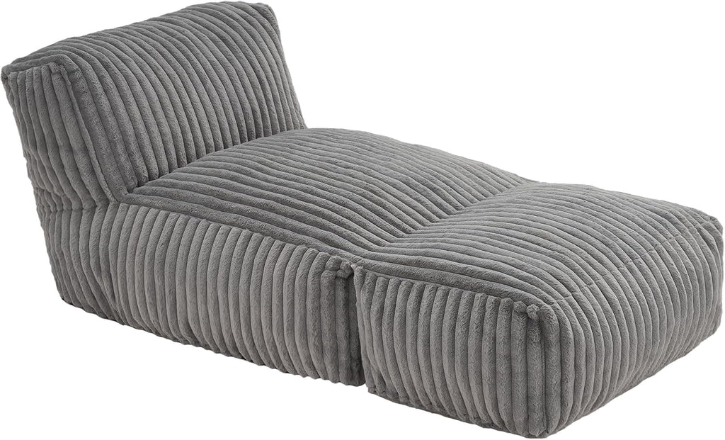 Hobestluk Large Bean Bag Chairs for Adults Giant BeanBag Couch Lounger - Image 8
