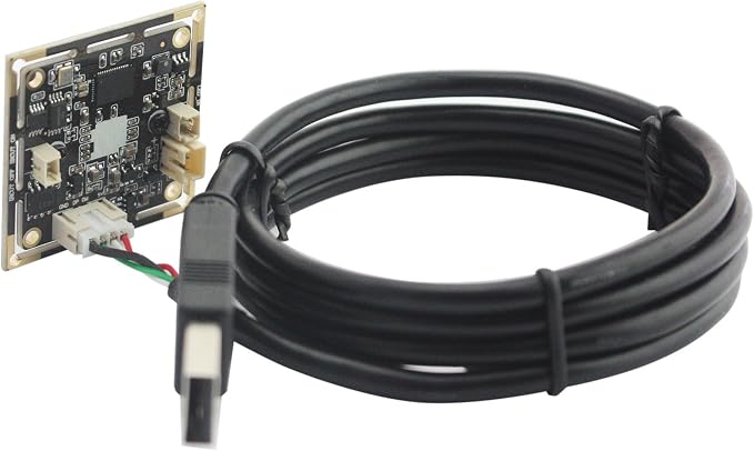 ELP H.264 1080P USB Camera Module with Microphone 2.1mm Wide Angle Webcam | FHD PC Camera for Computer & Laptop, UVC USB2.0 Lightburn Camera for Laser, Home Security, Embedded Machine Vision, Robotics - Image 3