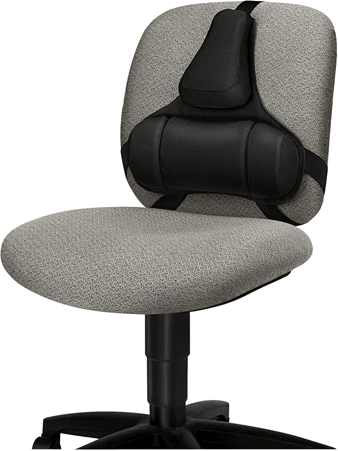 Fellowes Professional Series Back Support, Black (8037601) (Pack of 2) - Image 2