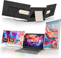 CIDETTY Laptop Screen Extender Monitor Portable, 15.6" FHD Monitor Extender Detachable Monitor for Laptops, Triple Laptop Monitor Extender compatiable with Windows, Mac, Android, Chrome, Switch & PS by CIDETTYElectronics