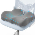 A-Pce Ergonomic Seat Cushion, Non-Slip Seat Cushion for Office Chair, Grey | Relieves Sciatica, Lower Back & Coccyx Pain, Suitable for Office Chair, Car Seat & Driving by A-PceforSeat