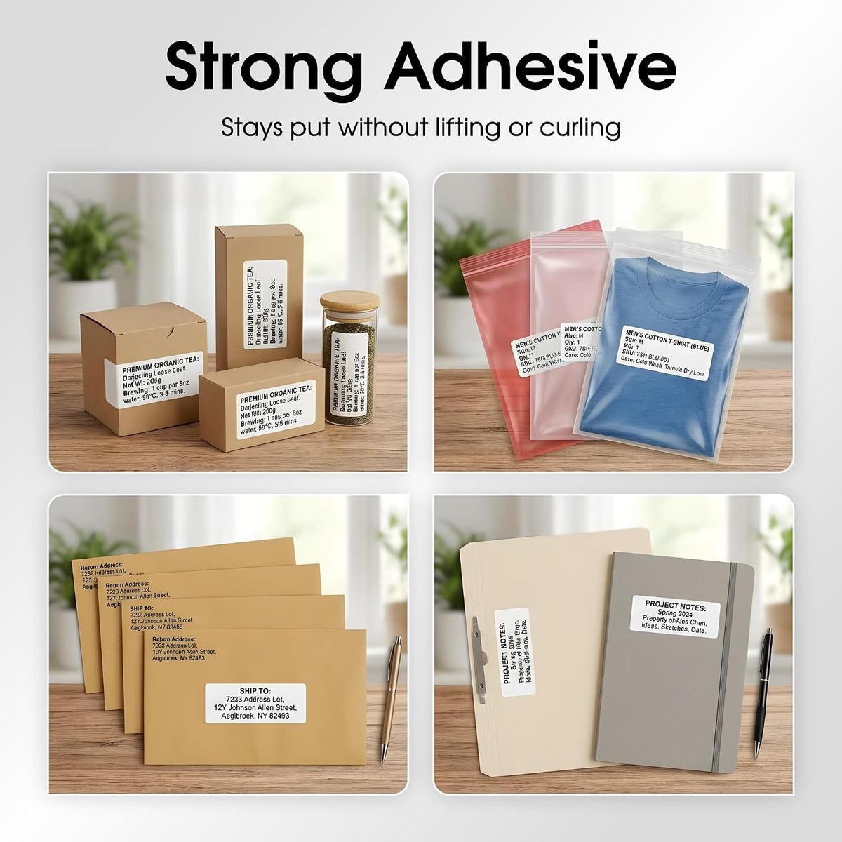 2" X 5" Matte White Printable Shipping Labels (250 Sheets, 2000 Stickers) - Image 5