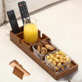 Couch Table Insert with Cup Holder for Boneless,15.35x5.12-in,Brown by SINWANT