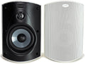 Polk Audio Atrium 5 Outdoor Speakers with Powerful Bass (Pair, White), All-Weather Durability, Broad Sound Coverage, Speed-Lock Mounting System (Pack of 8) by PolkAudio