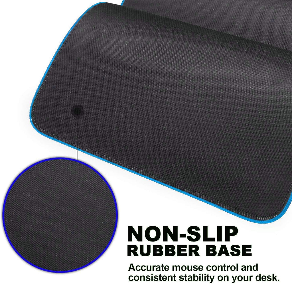 Extended RGB Gaming Mouse Pad, Extra Large Gaming Mouse Mat for Gamer, Waterproof Office Desktop Mat with 10 Lighting Mode, for PC Computer RGB Keyboard Mouse - 31.5'' x 15" x 4mm(Map) - Image 8
