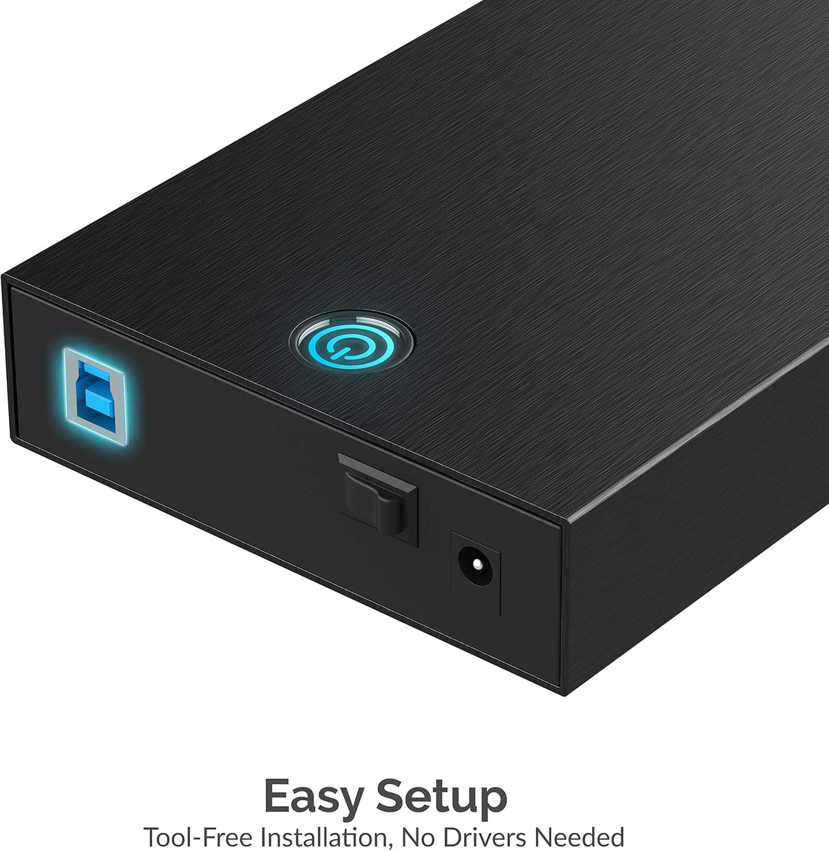 SABRENT USB 3.0 Hard Drive Enclosure, 2.5/3.5in SATA HDD/SSD (EC-KSL3) - Image 4