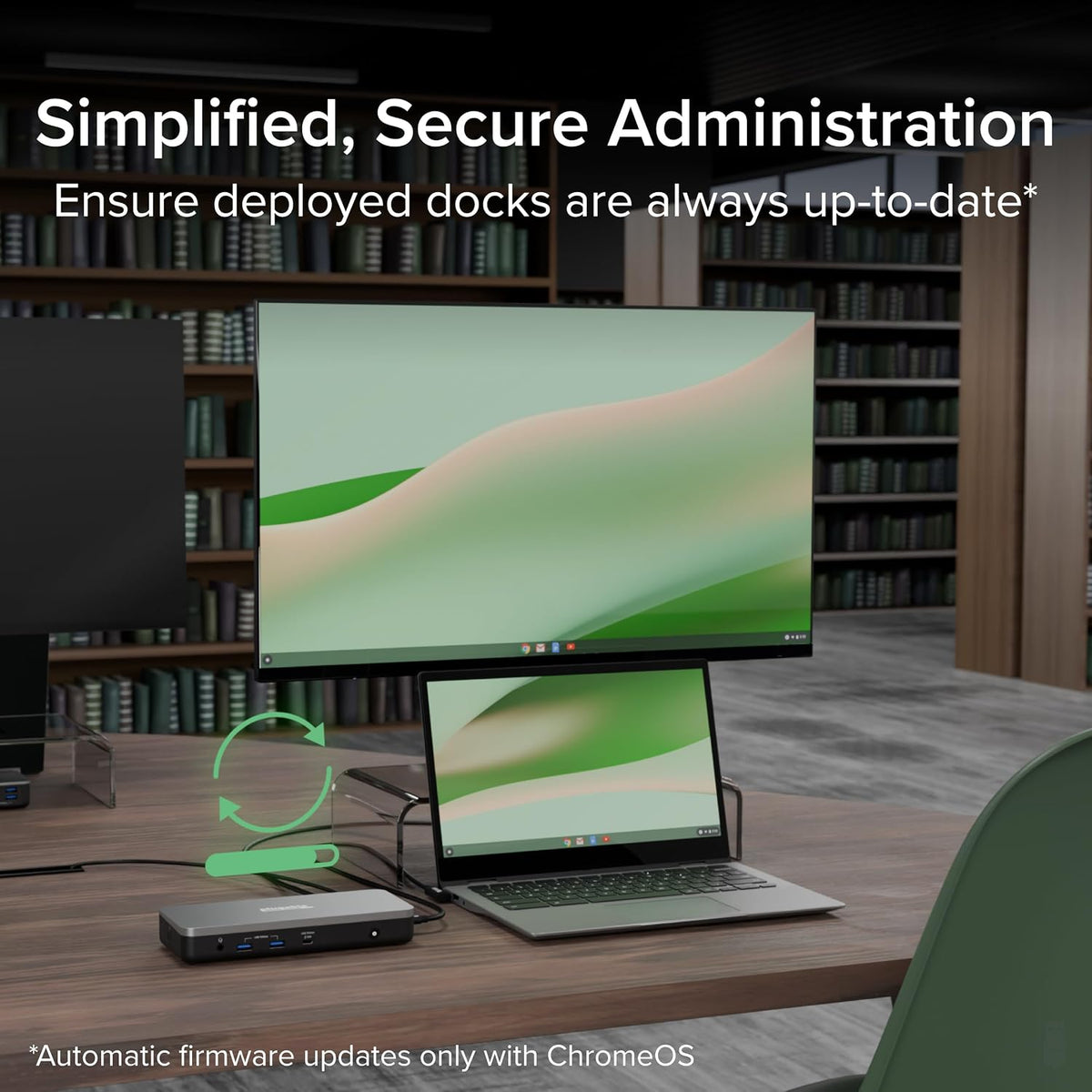 Plugable 12-in-1 Dual 4K USB-C Docking Station for ChromeOS/Windows - Image 5