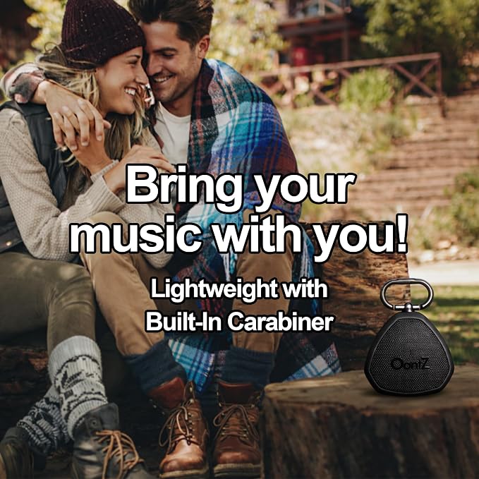 OontZ Angle Clip Portable Bluetooth Speaker, 5W, 12-Hour Playtime, IPX7 | Compact 5W clip-on Bluetooth speaker with rich bass, 100-ft range and Lightweight - Image 5