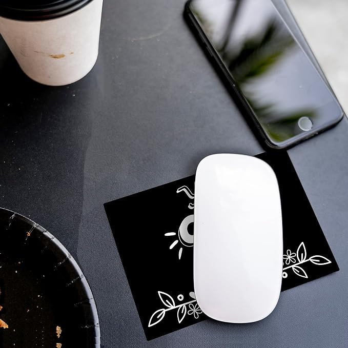 Mouse Pad Adhesive Bottom - Sticks to Any Surface - Portable - Webcam Covers and Screen Cleaner Included (You GOT This) - Image 7