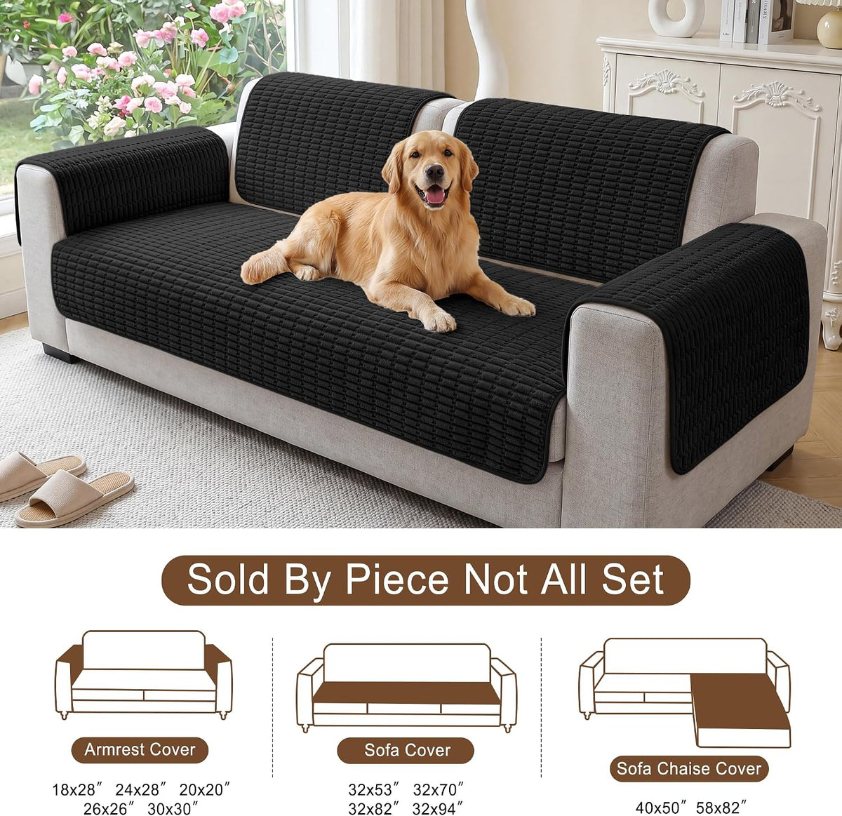 Foxdecor Couch Cover for Dogs Sofa Covers Non Slip Couch Pad Pet Friendly - Image 6