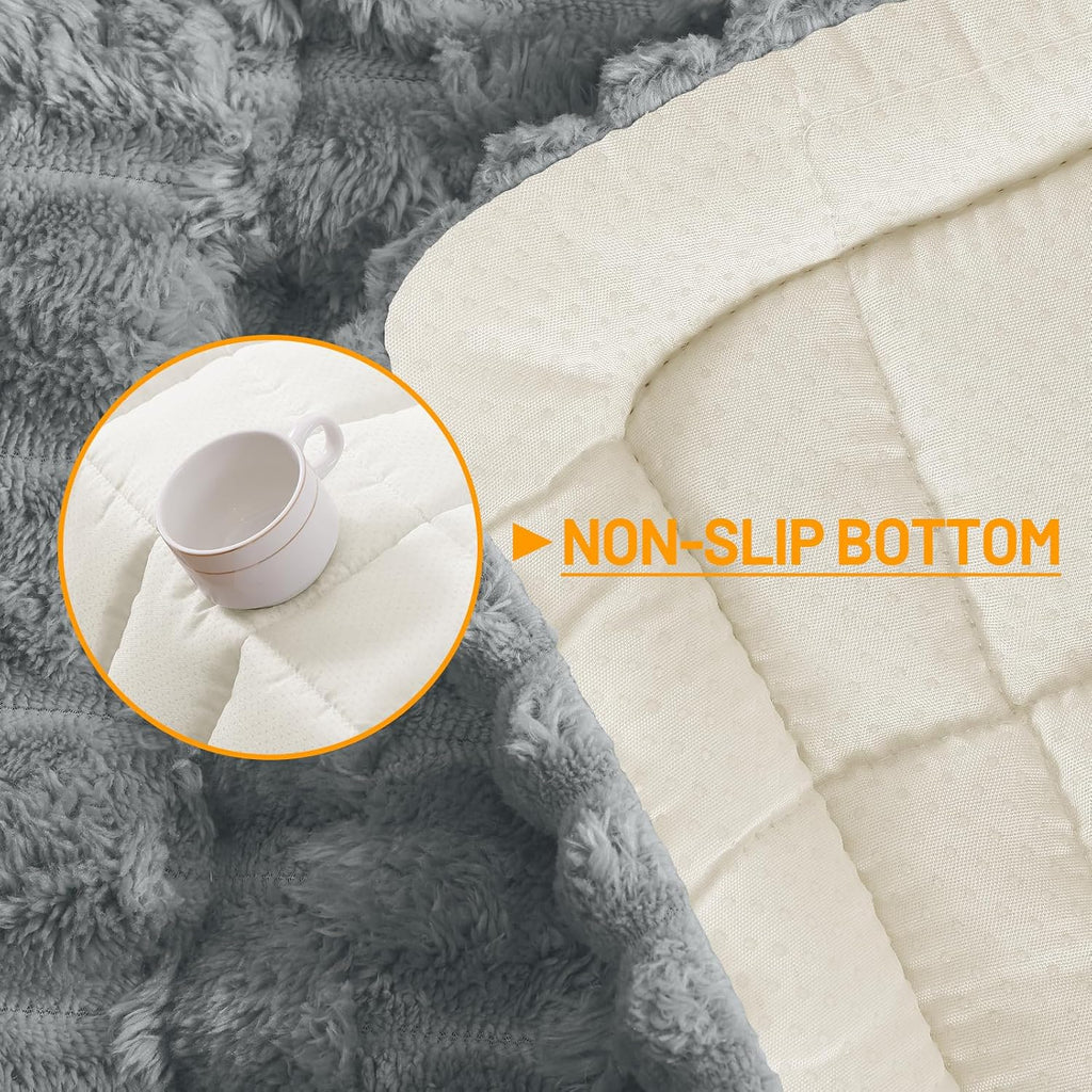Smiry Couch Covers for Dogs, Non Slip Fuzzy Pet Sofa Protector Washable - Image 11