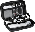 JETech Travel Accessories Organizer Case, Portable Electronic Pouch Gadget Bag for MacBook Power Adapter Chargers, Cables, Power Bank, Mouse, Stylus Pen, Earphone, SD Card, USB Flash Drive by Unknown