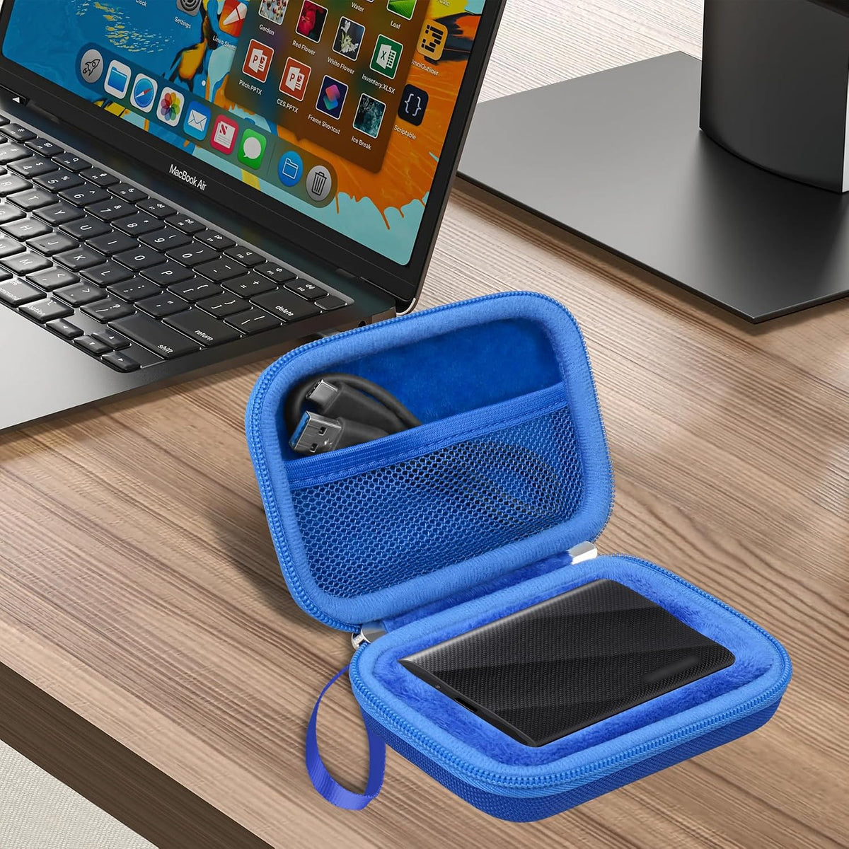 Lacdo Hard Carrying Case for Samsung T9 Portable SSD 1TB 2TB 4TB - Image 7
