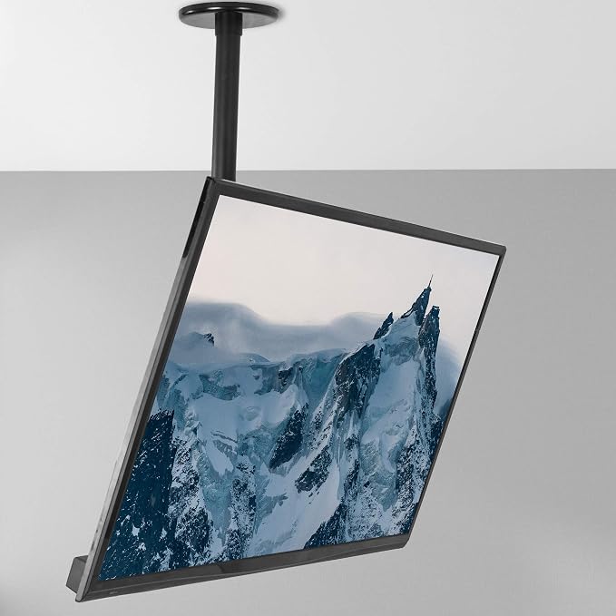 VIVO Universal Full Motion Pneumatic Pole Mount Arm for 17 to 32 inch Monitor Screen, 75mm and 100mm VESA Plate, Black, MOUNT-POLE05A - Image 8