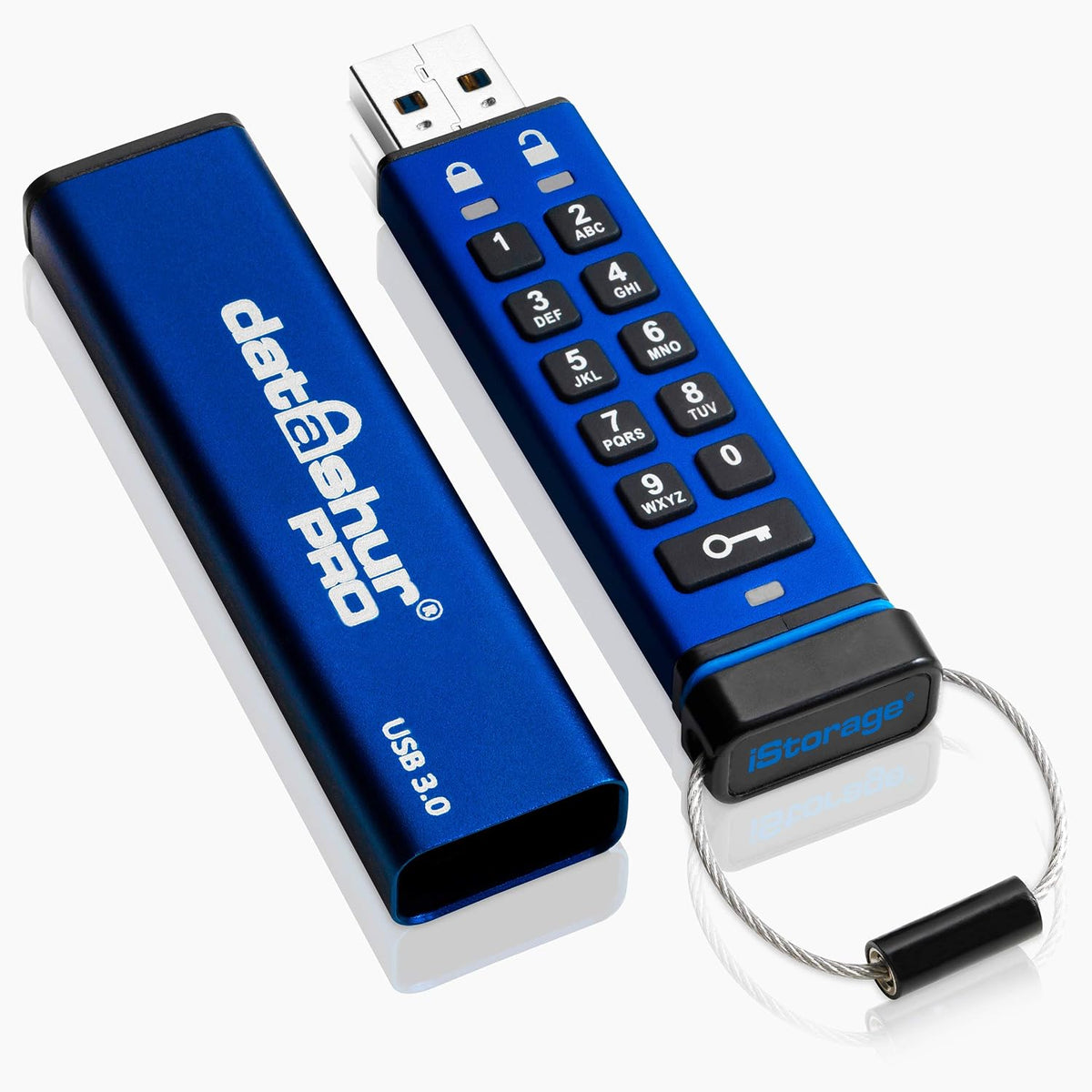 iStorage datAshur PRO 64 GB | Encrypted USB Memory Stick | FIPS 140-2 Level 3 Certified | Password protected | Dust/Water Resistant - Image 6