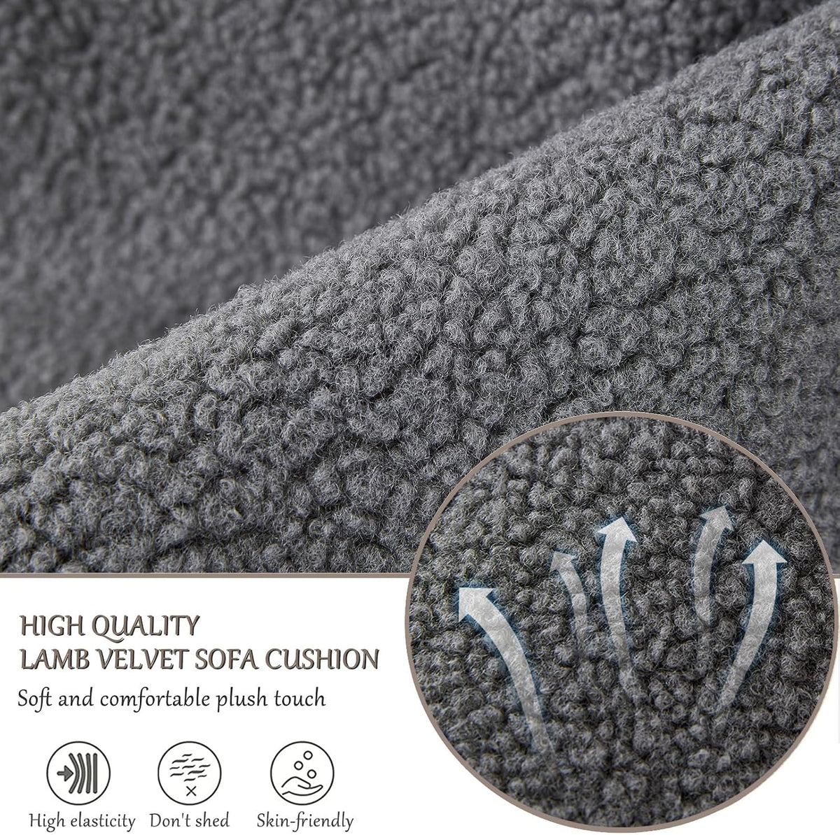 Armrest Covers for Recliners Couch Arm Covers with Pockets for Sofa - Image 5