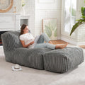 Hobestluk Large Bean Bag Chairs for Adults Giant BeanBag Couch Lounger by Hobestluk