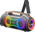 Portable Bluetooth Speaker Wireless, 180W Max Loud Waterproof Speakers, Bass Boost Boom Box for Party and Outdoor, w/2*Subwoofer, 2*Tweeter, DSP, IP65, 24H, TWS, TF, USB, AUX by Unknown