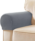 SUBRTEX Stretch Couch Arm Covers Set of 2, Non-Slip Sofa Armrest Slipcovers by SUBRTEX