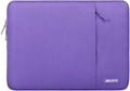 MOSISO Laptop Case 13.3 inch, 13-13.3 inch Laptop Sleeve Bag with Pocket | Compatible with MacBook Air/Pro 13/Pro 14 M5 M4 M3 M2 M1, HP Dell ASUS Lenovo, Polyester Vertical Computer Bag, Ultra Violet by MOSISO