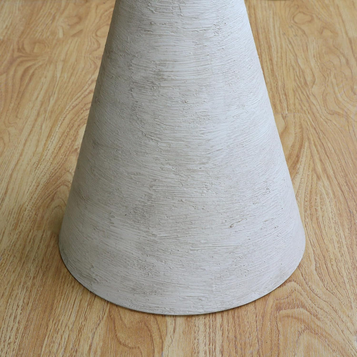 COVLON Small Drink Table, Round Martini Table, Drum End Table Side Table, Metal Accent Table,for Small Space Living Room, Bedroom, Dirt - Image 7