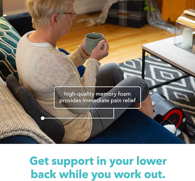 Cubii Cushii V2 Back Support Cushion for Back and Lower Back Pain Relief Universal Fit for Desk, Office, Kitchen Chairs, Couch Cushions with Advanced Lumbar Support - Image 8