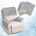 Headrest Covers for Recliners Protector Armrest Covers for Couch Chair Headrest Seat Padded for Sofa Reclining Armchair Cooling Pads Washable Pet Slipcovers Non Slip Furniture Covering by KAVIL
