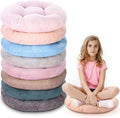 Fumete 8 Pcs Round Floor Cushions for Classroom Kids,Cloudy Pastel | 16 Inch Diameter, Students Flexible Seating Pillows, Home Daycare School Reading Yoga Meditation, Soft Cushioned by Fumete