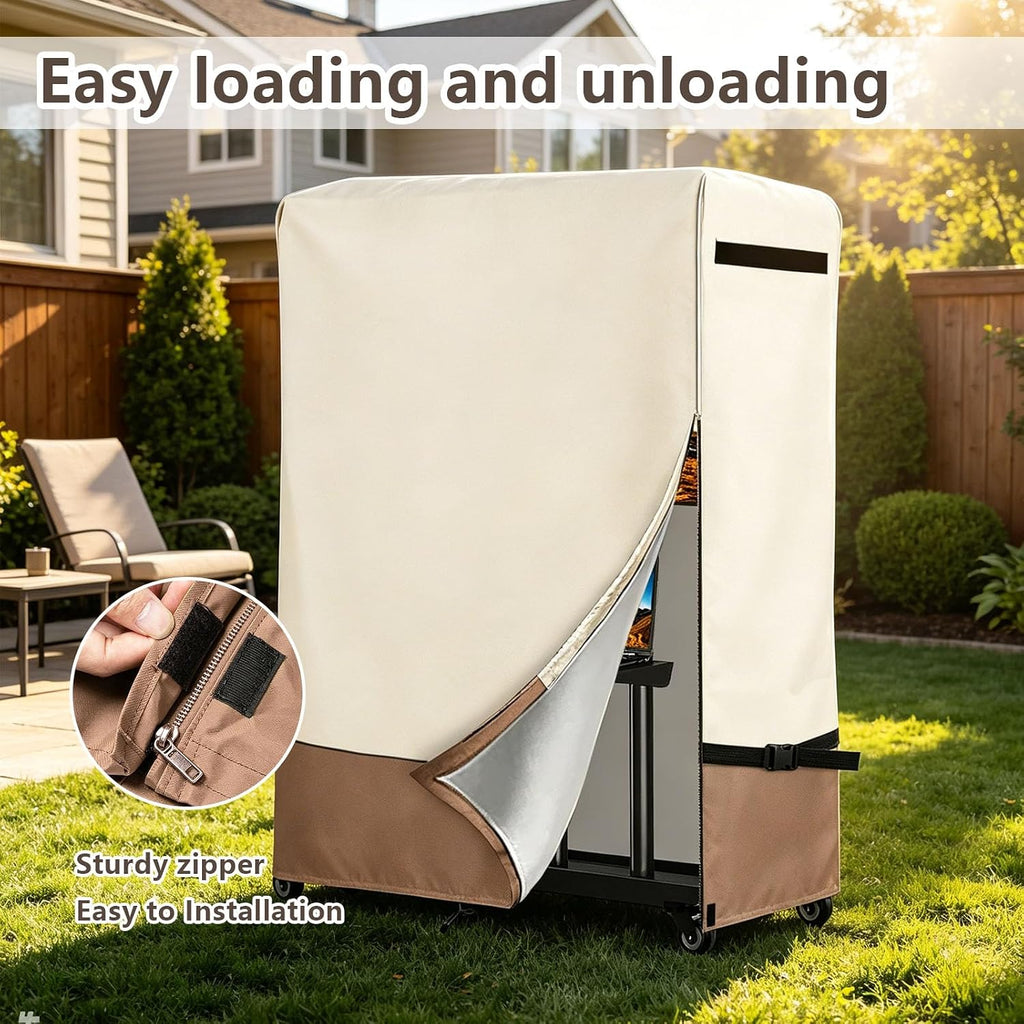 Weatherproof 60-65Inch Outdoor TV Stand Cover for Rolling/Mobile Stand - Image 5