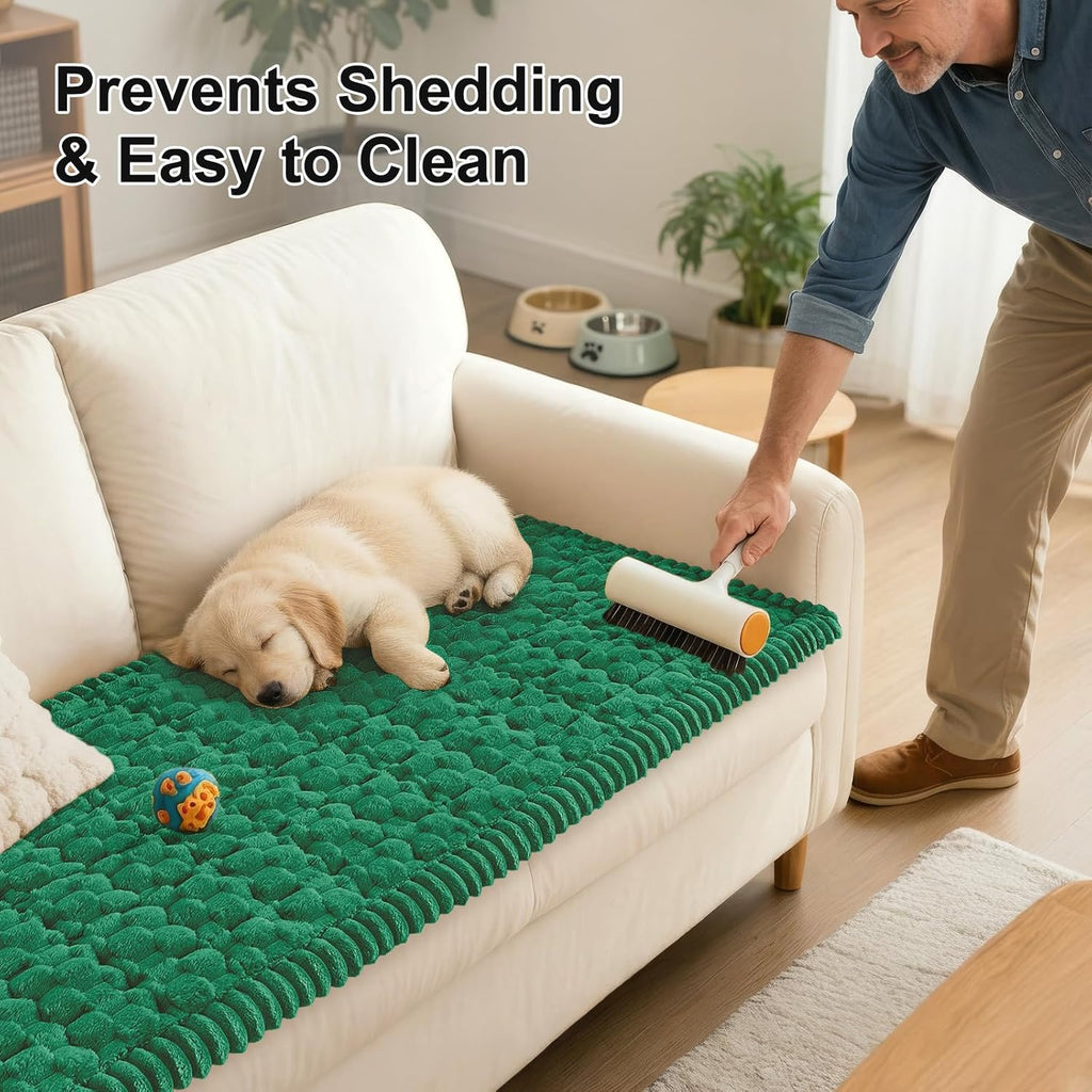Smiry Couch Covers for Dogs, Non Slip Fuzzy Pet Sofa Protector Washable - Image 6