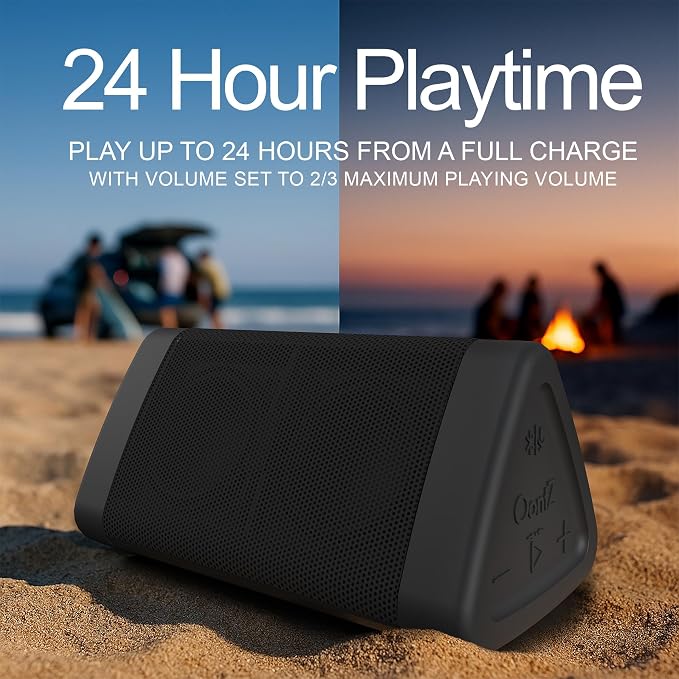 OontZ Angle 3 Gen 4 Portable Bluetooth Speaker, 12W, 24-Hour Playtime | Compact 12W Bluetooth speaker with clear sound,100-ft range, IPX5 waterproof, AUX Input, USB-C Charging Cable. - Image 2
