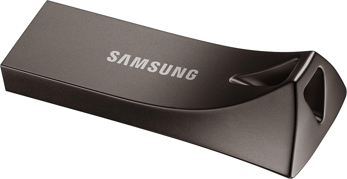 SAMSUNG BAR Plus 3.1 USB Flash Drive, 128GB, 400MB/s, Rugged Metal Casing, Storage Expansion for Photos, Videos, Music, Files, MUF-128BE4/AM, Titan Grey - Image 2