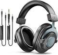 FIFINE HD8 Wired Studio Monitor Headphone, Detachable 3.5mm/6.35mm Cables | Podcast Headphones with 50mm Drivers, Closed-back, 50mm Drivers, Passive Noise Canceling, Lightweight, for PC/Mixer/Amplifier by FIFINE