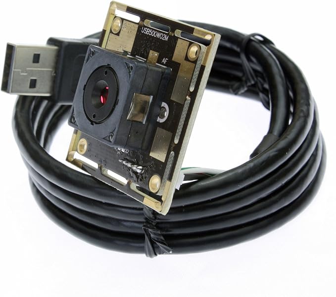 ELP 5mp Autofocus USB Camera for Computer and Raspberry Pi OV5640 USB2.0 Lightburn Laser Engraver Camera Module Smart Embedded Video Webcam Board,3.3ft/1m Cable for PC, Laptop, Jetson Nano - Image 5