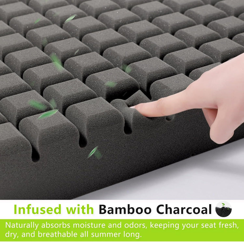 Extra Large Seat Cushion for Sofa with 3D Breathable Grid - Image 6