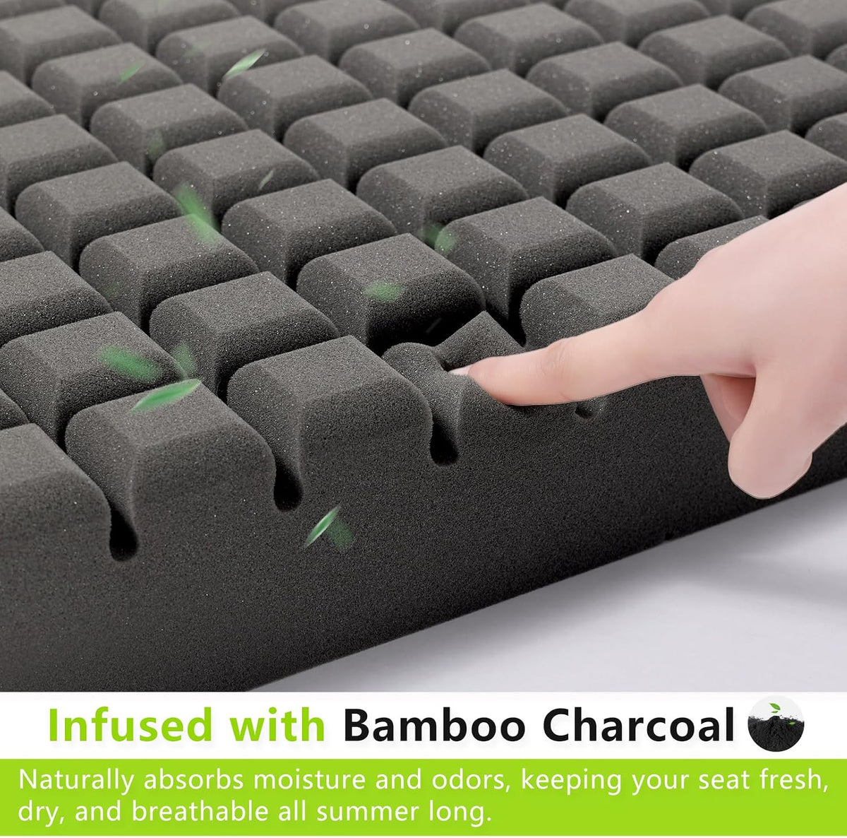 Extra Large Seat Cushion for Sofa with 3D Breathable Grid - Image 6