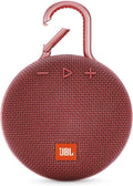 JBL Clip 3, Fiesta Red - Waterproof, Durable & Portable Bluetooth Speaker - Up to 10 Hours of Play - Includes Noise-Cancelling Speakerphone & Wireless Streaming by JBL