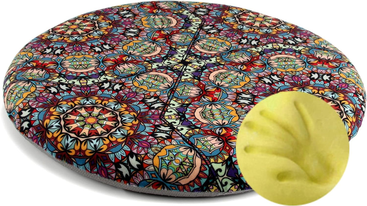 Sigmat Memory Foam Seat Cushion Anti-Slip Round Chair Pad 15 in Graphic by Sigmat