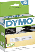 DYMO Authentic LW Return Address Labels DYMO Labels for LabelWriter Label Printers White 3/4" x 2" 1 Roll of 500 by DYMO