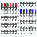 Ripeng 8 Pieces Pegboard Screwdriver Holder PegBoard Tool Holders, Black by Ripeng